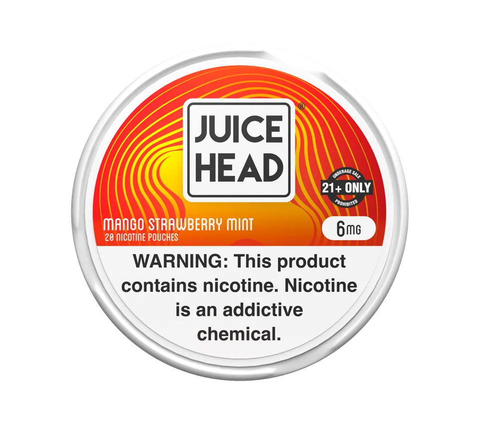 Juice Head Nicotine Pouches mangue fraise menthe 6MG
