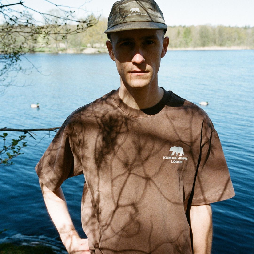 KUMA T-SHIRTS Cozy Pines t-shirt vert oversize coton M