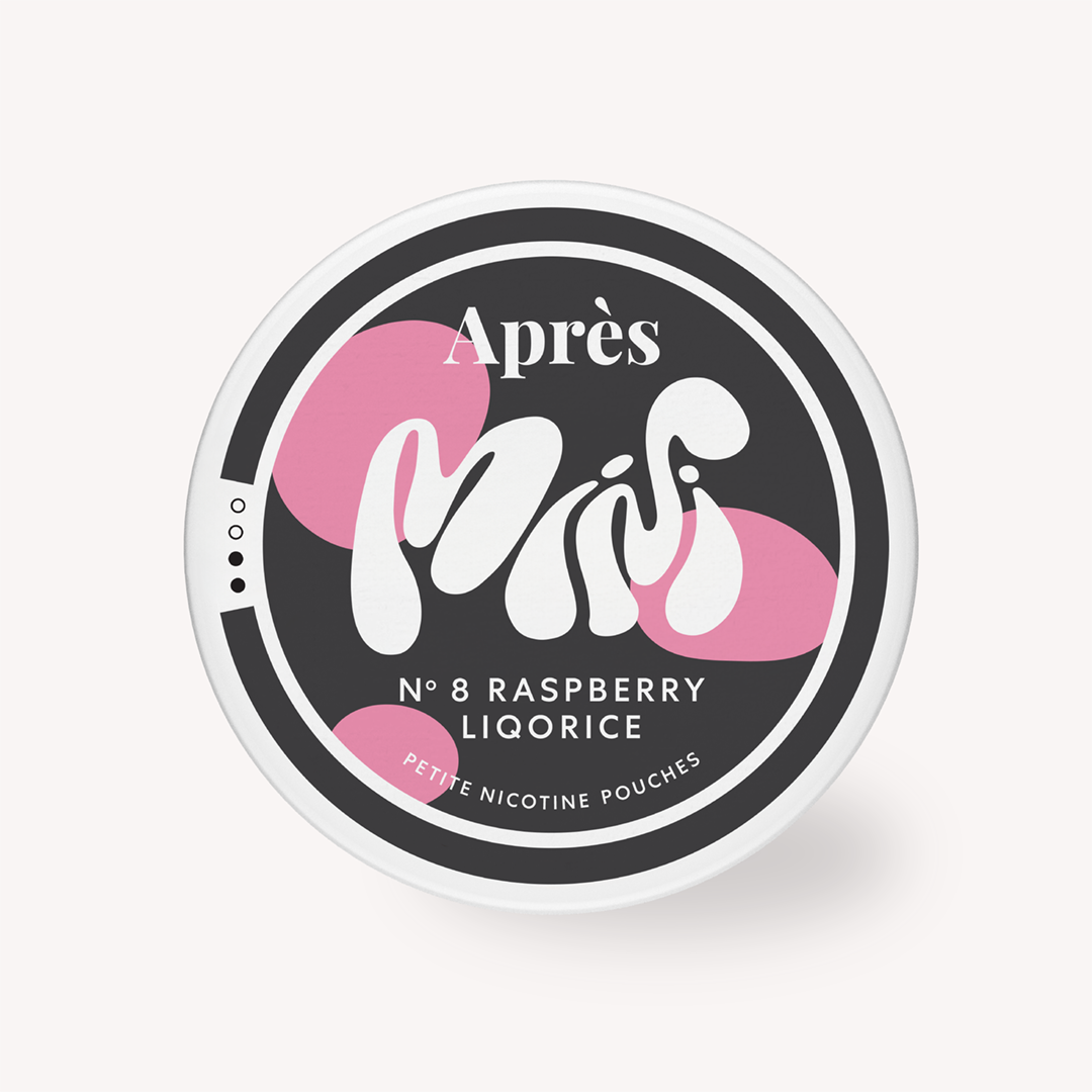 Après Mini Raspberry Liquorice pouches framboise réglisse