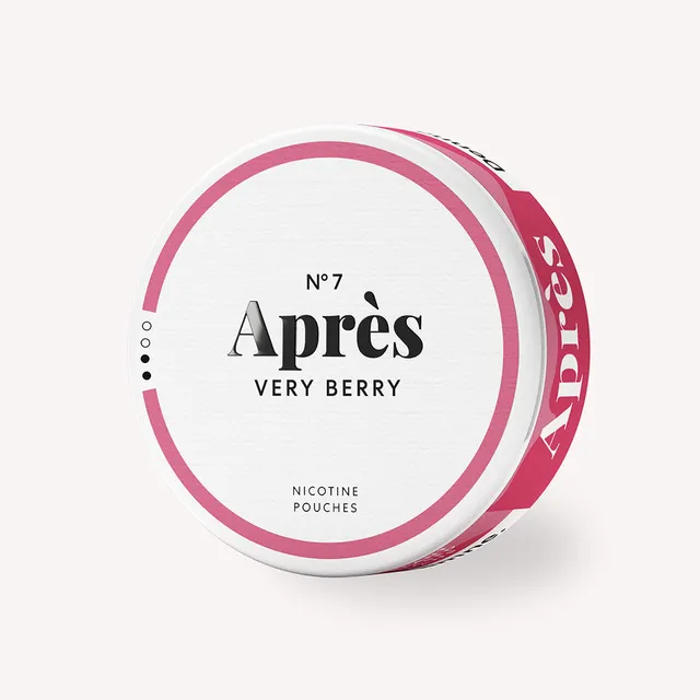 Après Very Berry Normal pouches 1 boîte fruits rouges