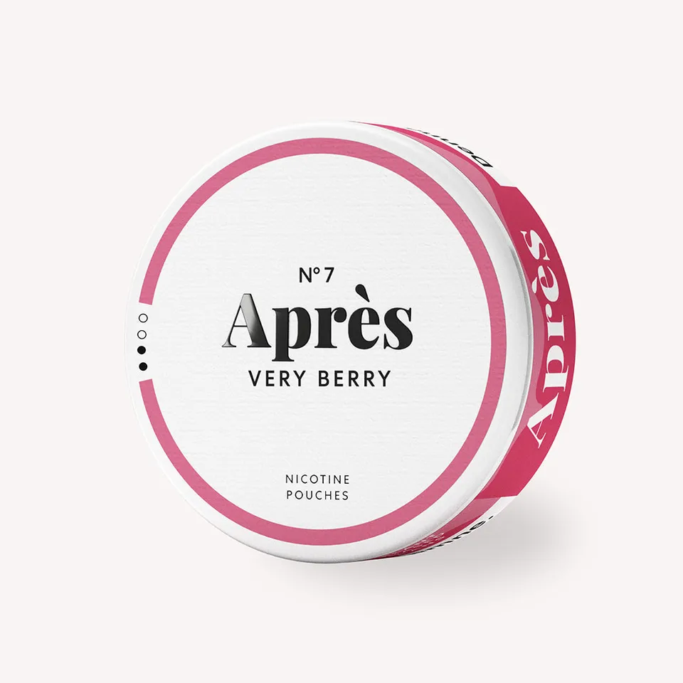 Après Very Berry Normal pouches 1 boîte fruits rouges