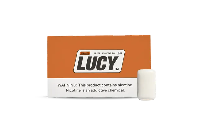 Lucy Gum Tobacco Gum chewing-gum 4mg