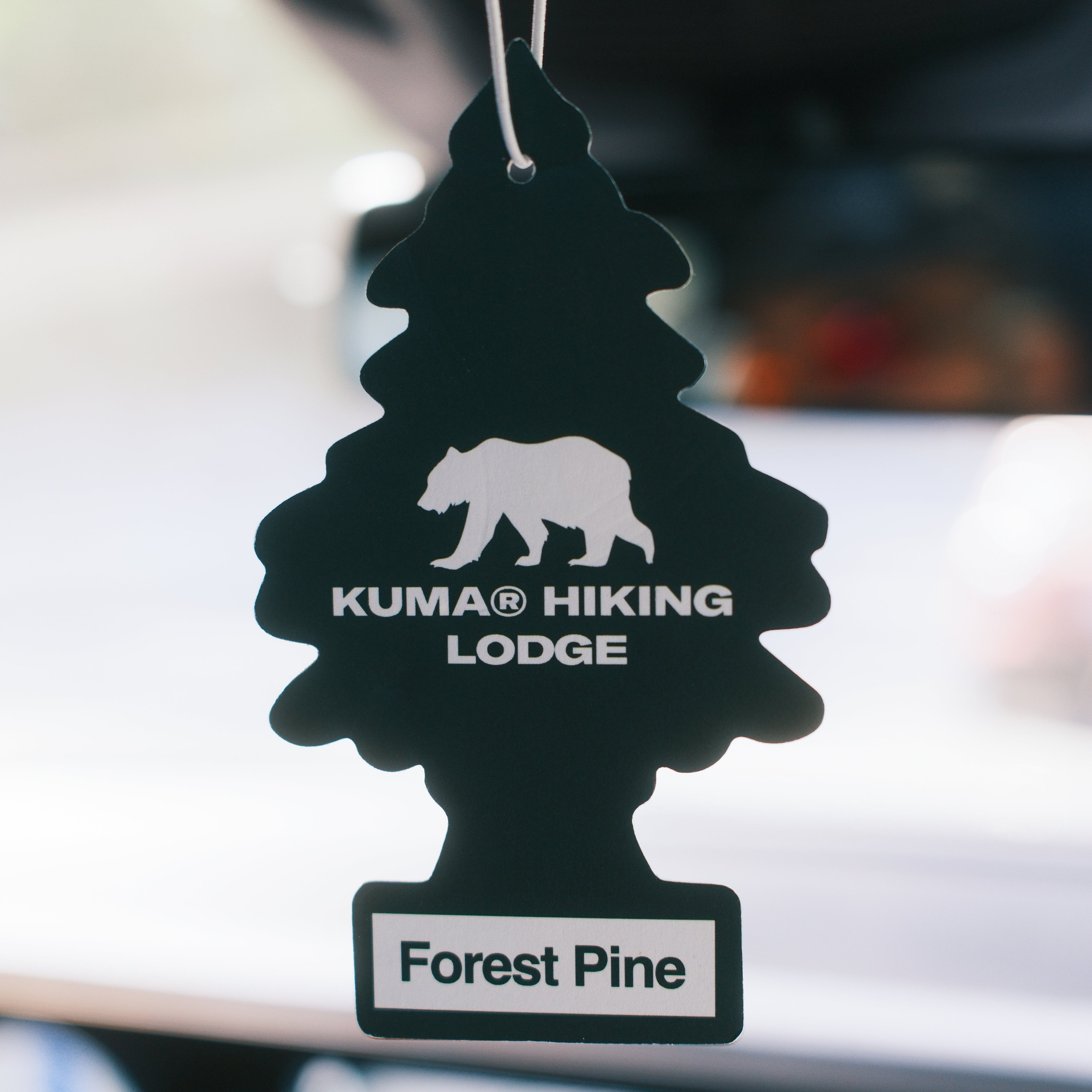 Kuma Hiking désodorisant voiture sapin Royal Pine vert