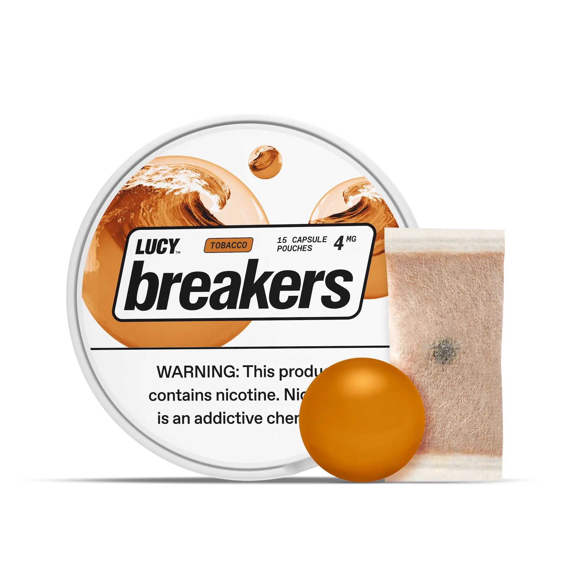 Lucy Breakers Tobacco Breakers pouches 4mg sans tabac