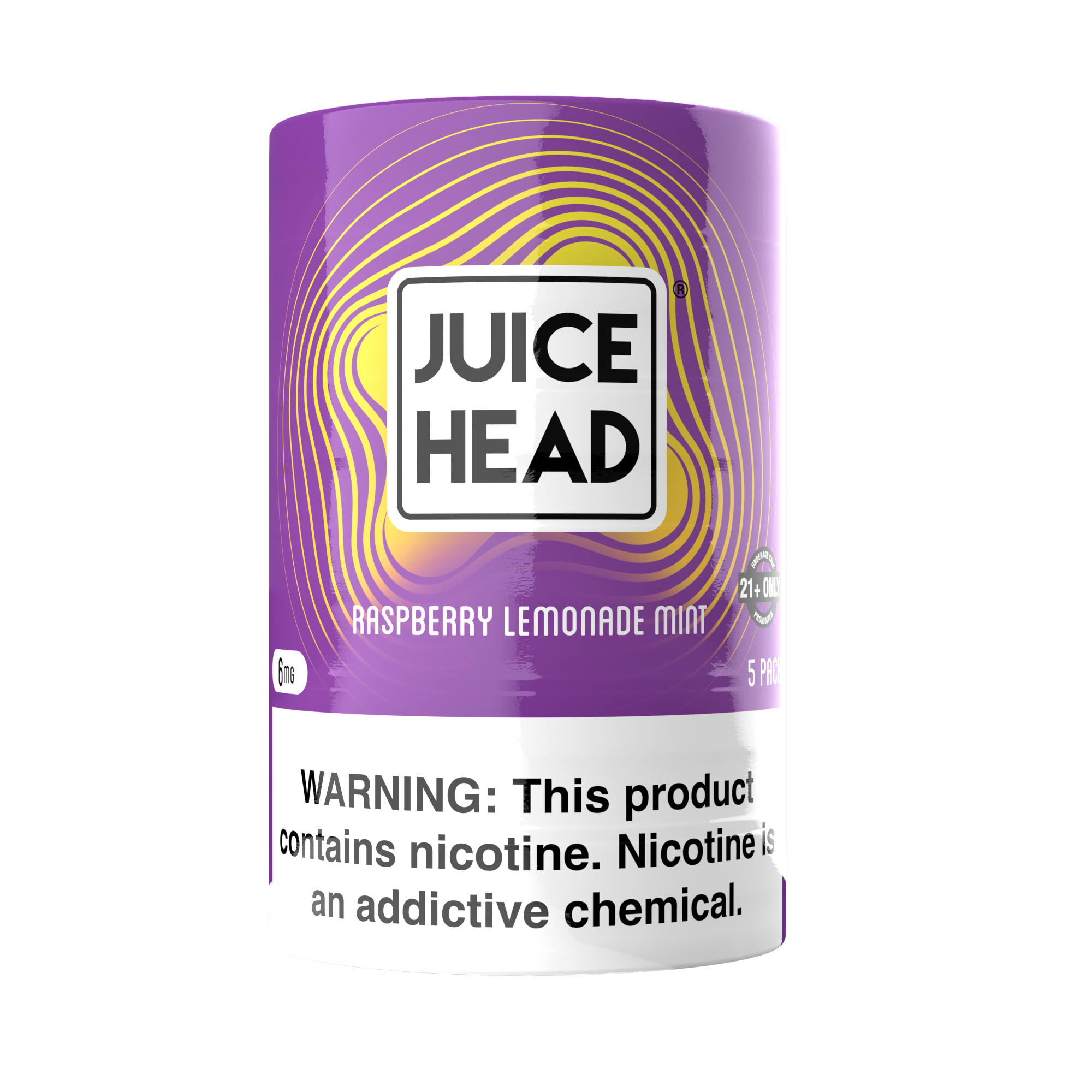 Juice Head Raspberry Lemonade Mint sachets 6mg framboise sans tabac