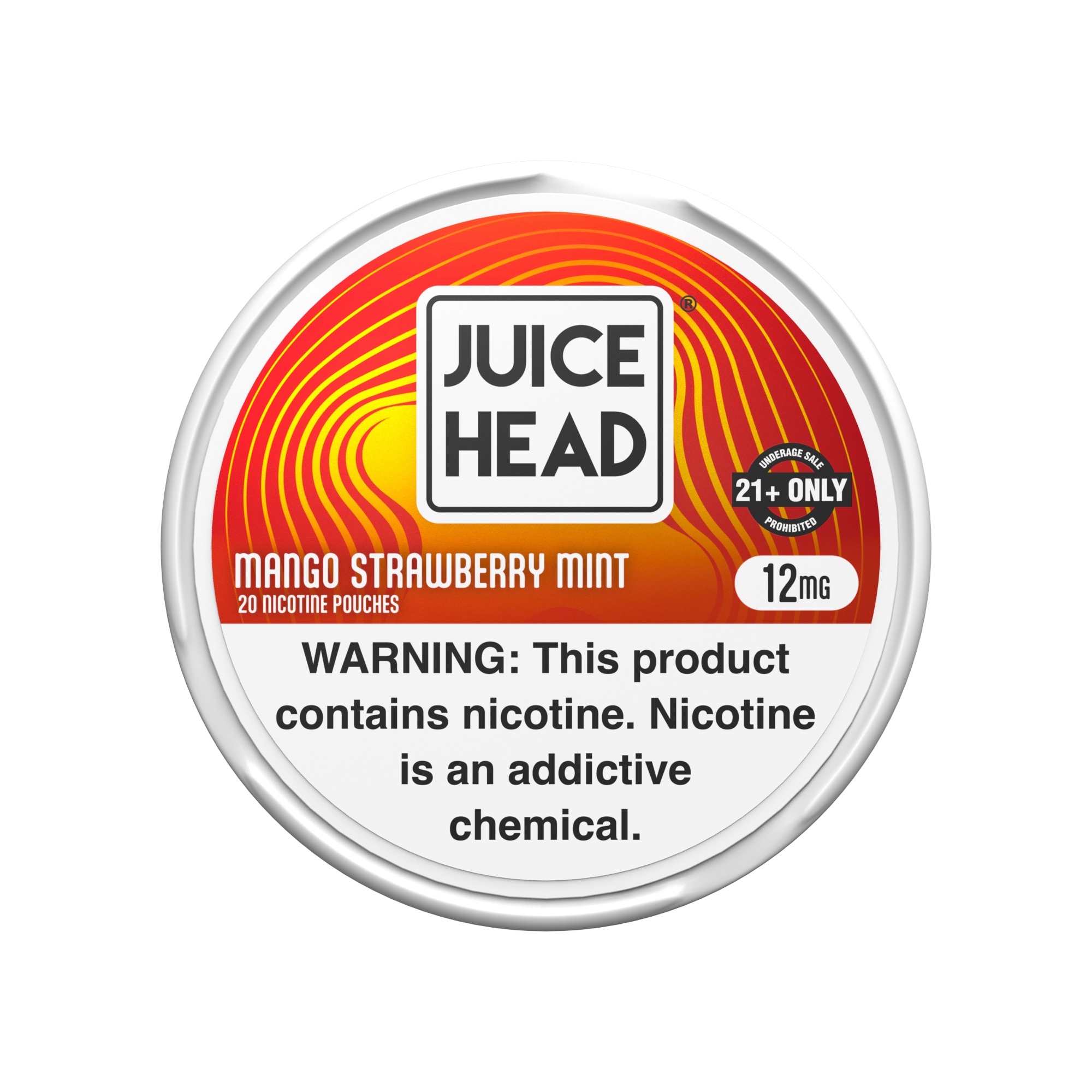 Juice Head Nicotine Pouches mangue fraise menthe 6MG