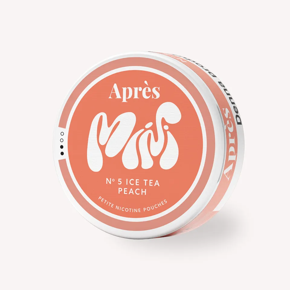 Après Mini Ice Tea Peach pouches 1 boîte