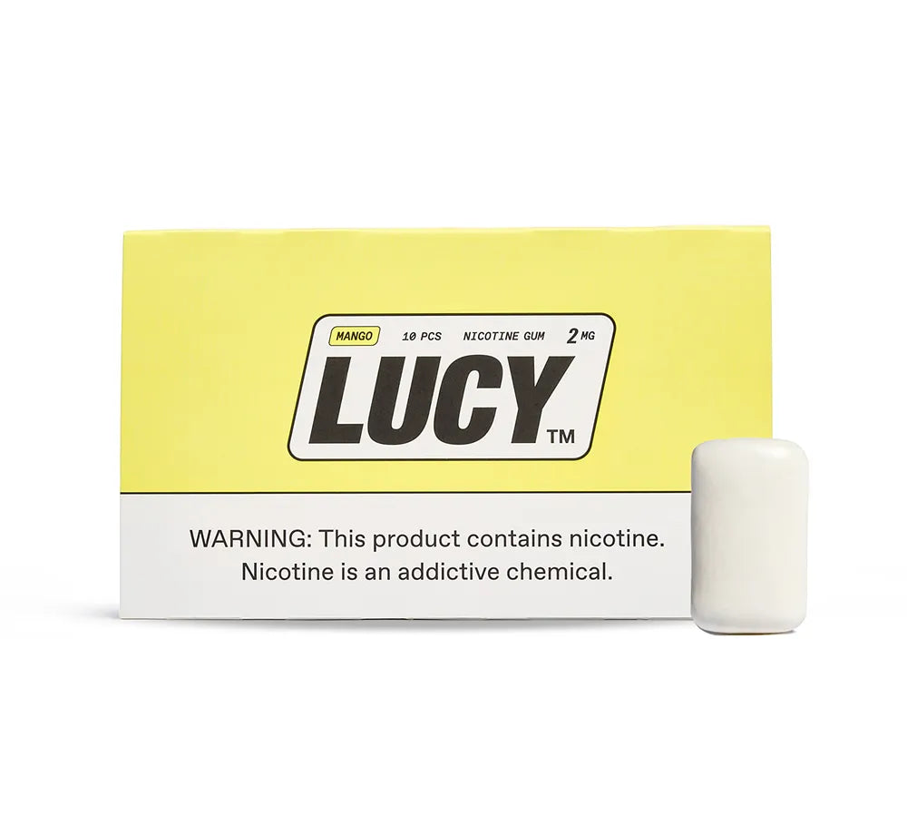 Lucy Gum chewing gum nicotine menthe 4mg