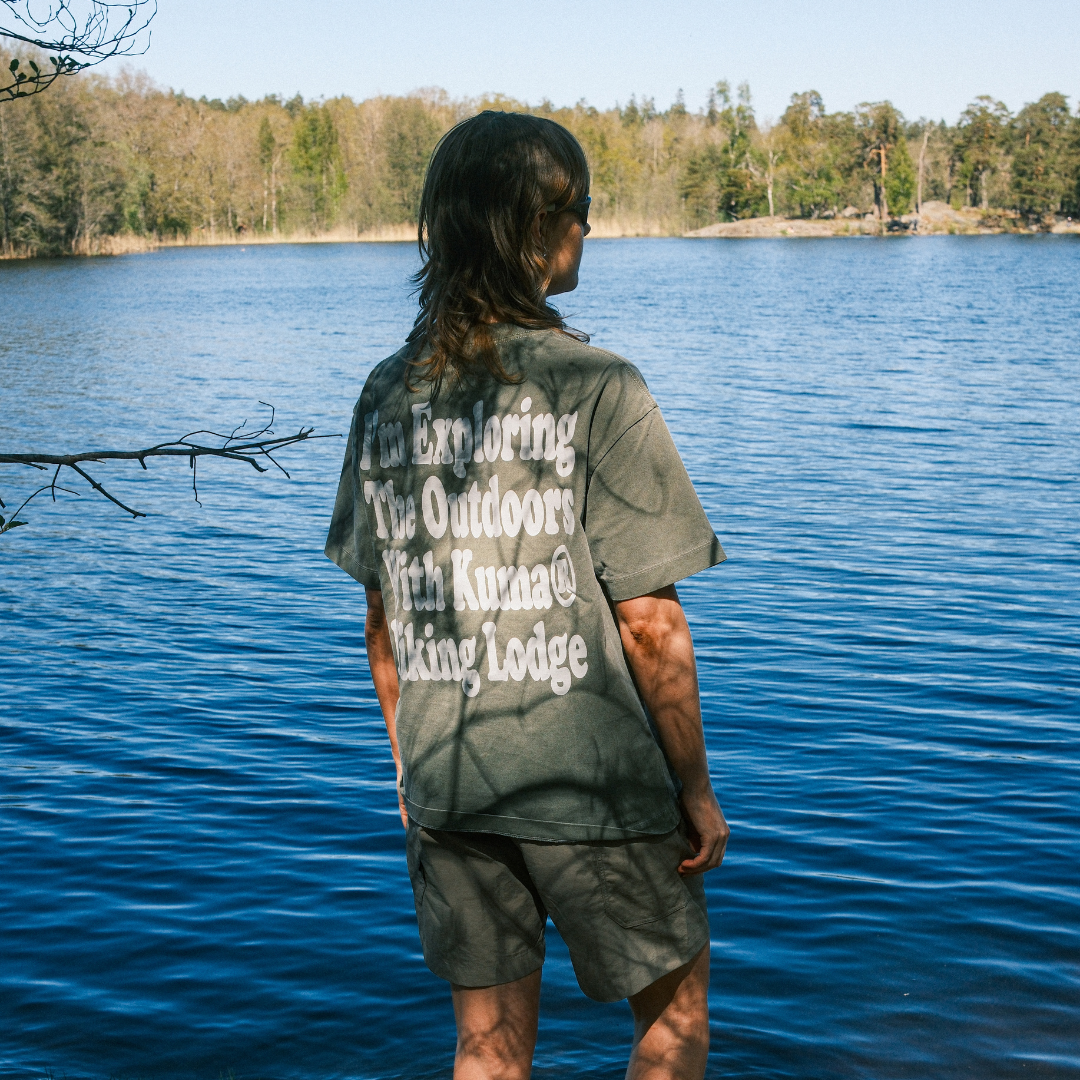 Kuma Hiking Explore T-shirt coton marron taille M