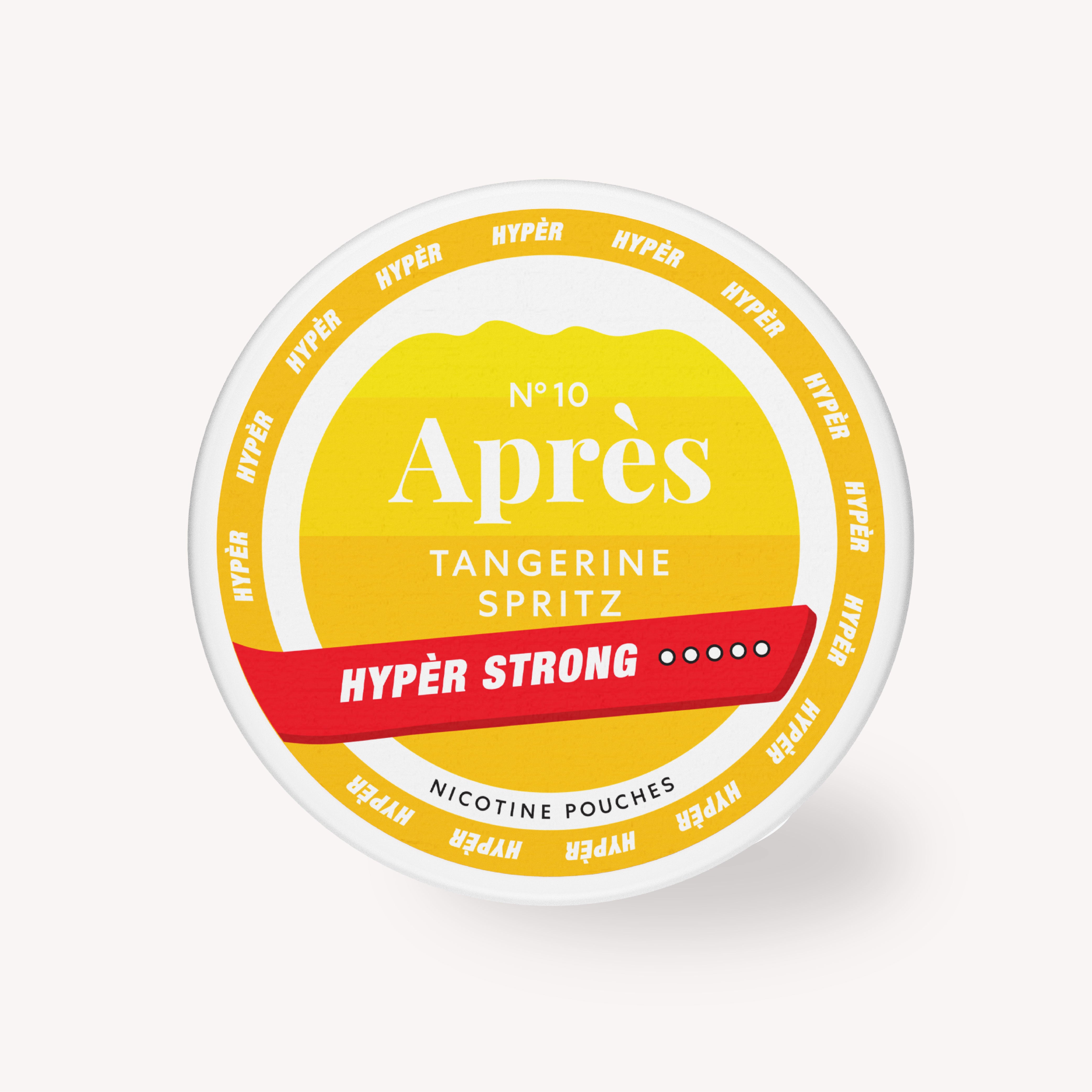 Après Hypèr Strong Tangerine Spritz sachets 1 boîte 20mg