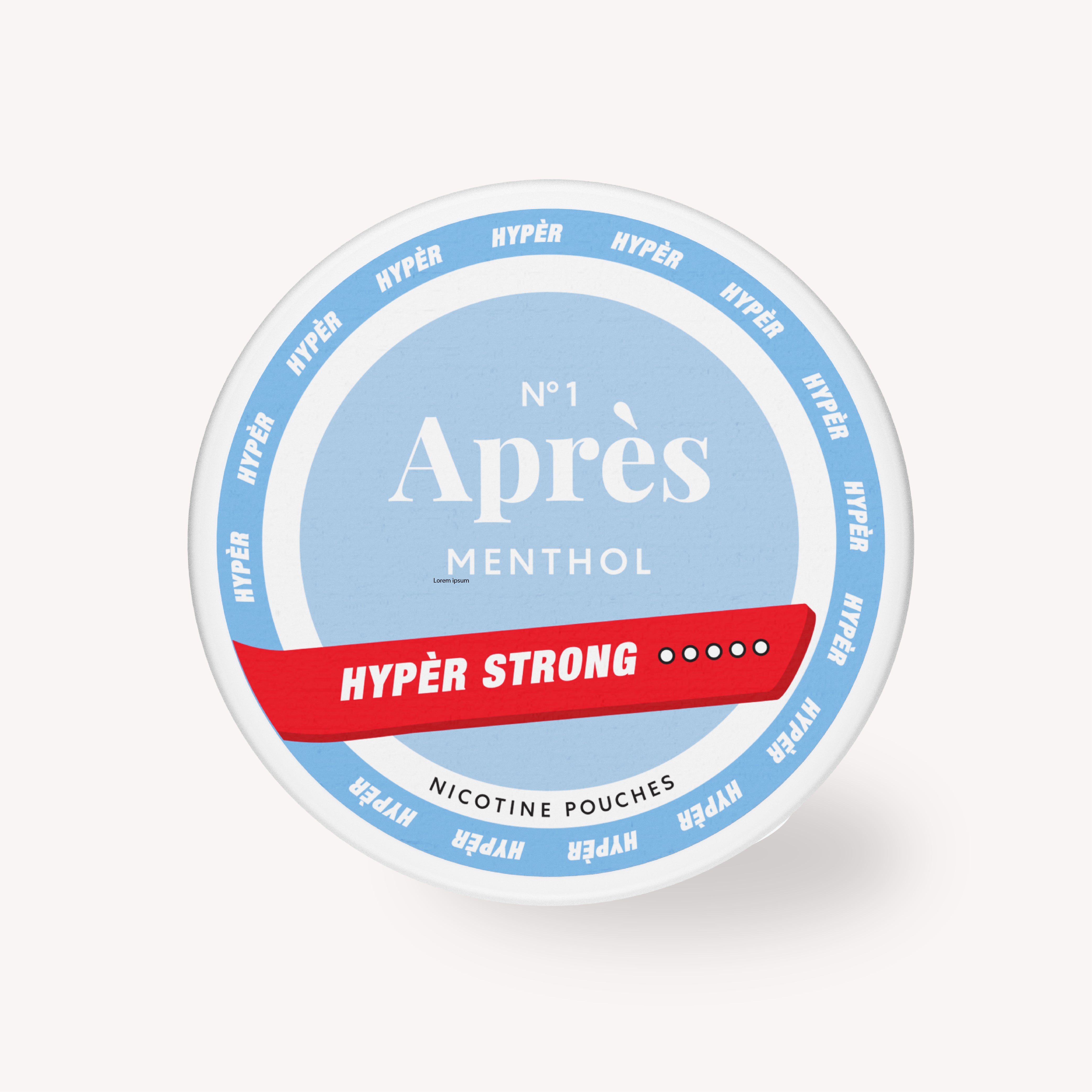 Après Hypèr Strong Menthol sachets 1 boîte 20 mg/g
