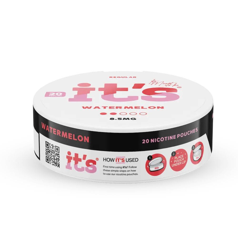 ITS Nicotine Pouches pouches nicotine Watermelon 12mg
