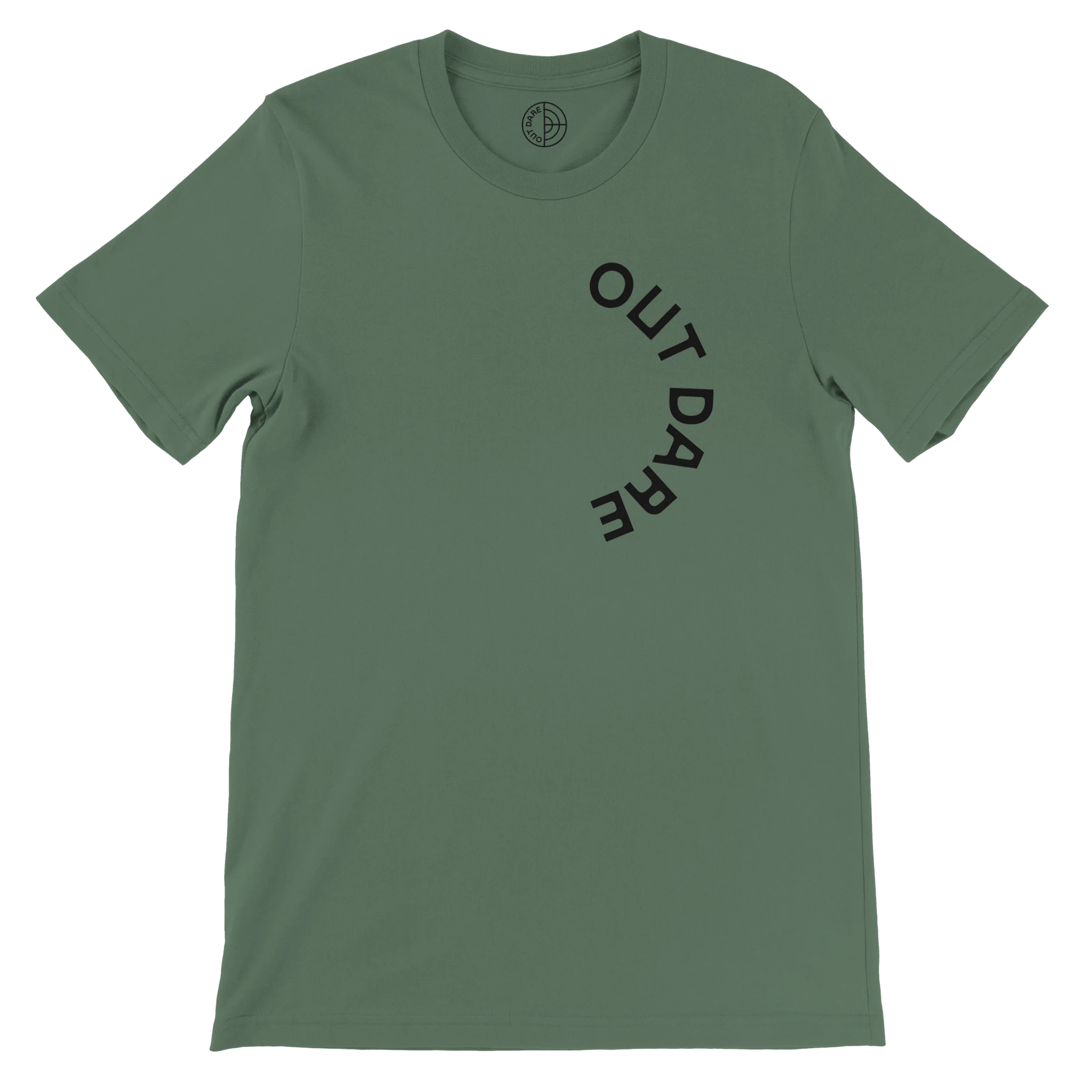 OUT DARE Apparel t-shirt col rond noir coton L