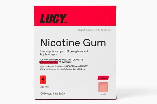 Lucy Quit Gum chewing-gum menthe 2mg