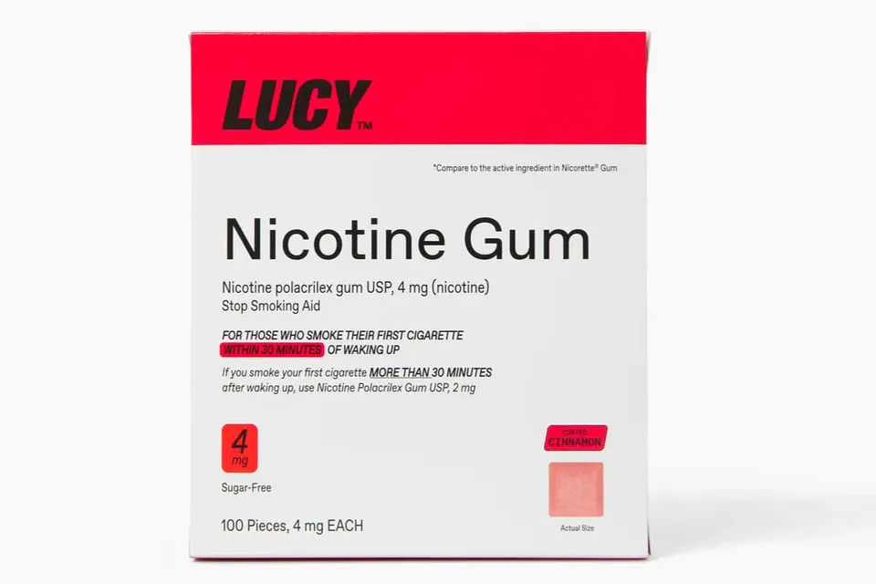 Lucy Quit Gum chewing-gum menthe 2mg