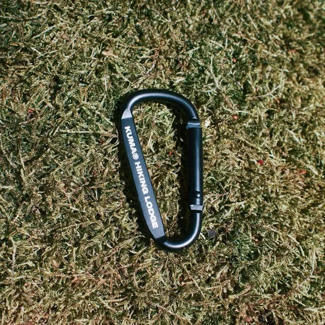 Kuma GEAR Hiking Carabiner mousqueton alu noir
