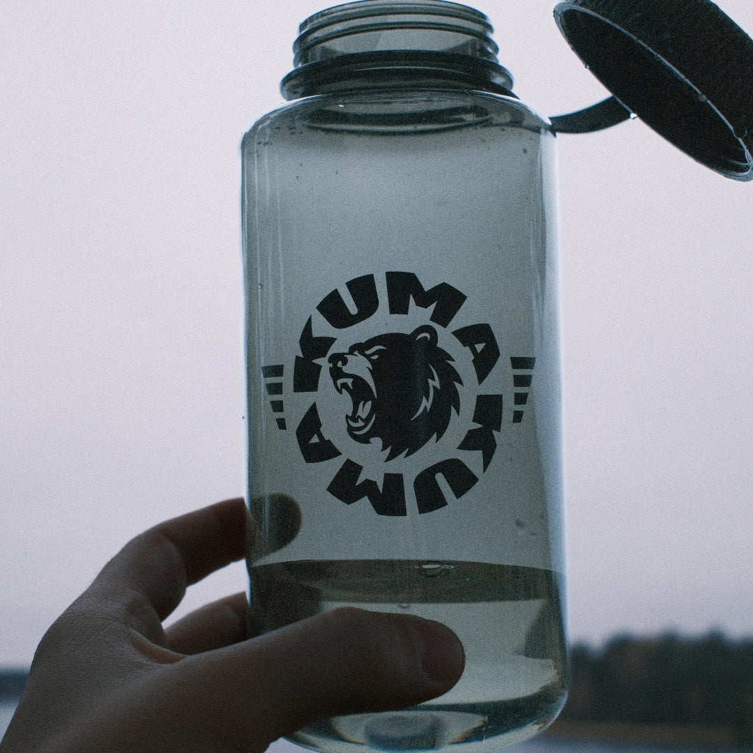 Kuma Lodge Water Bottle gourde grise 1000 ml