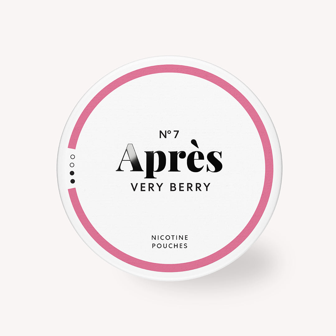 Après Very Berry Normal pouches 1 boîte fruits rouges
