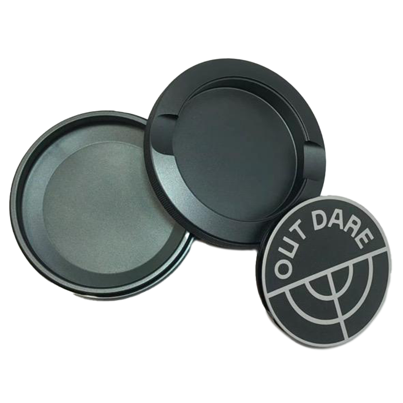 OUT DARE Tools boîte métal argentée pour pouches