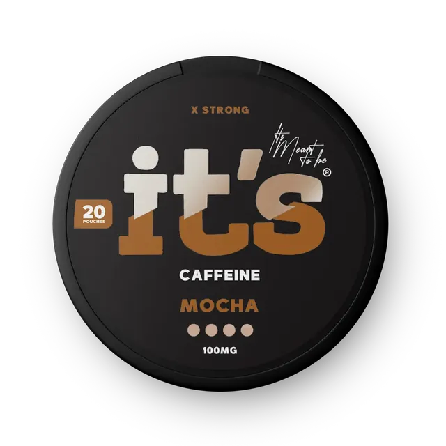 ITS Caffeine Pouches Mocha sachets caféine 50mg