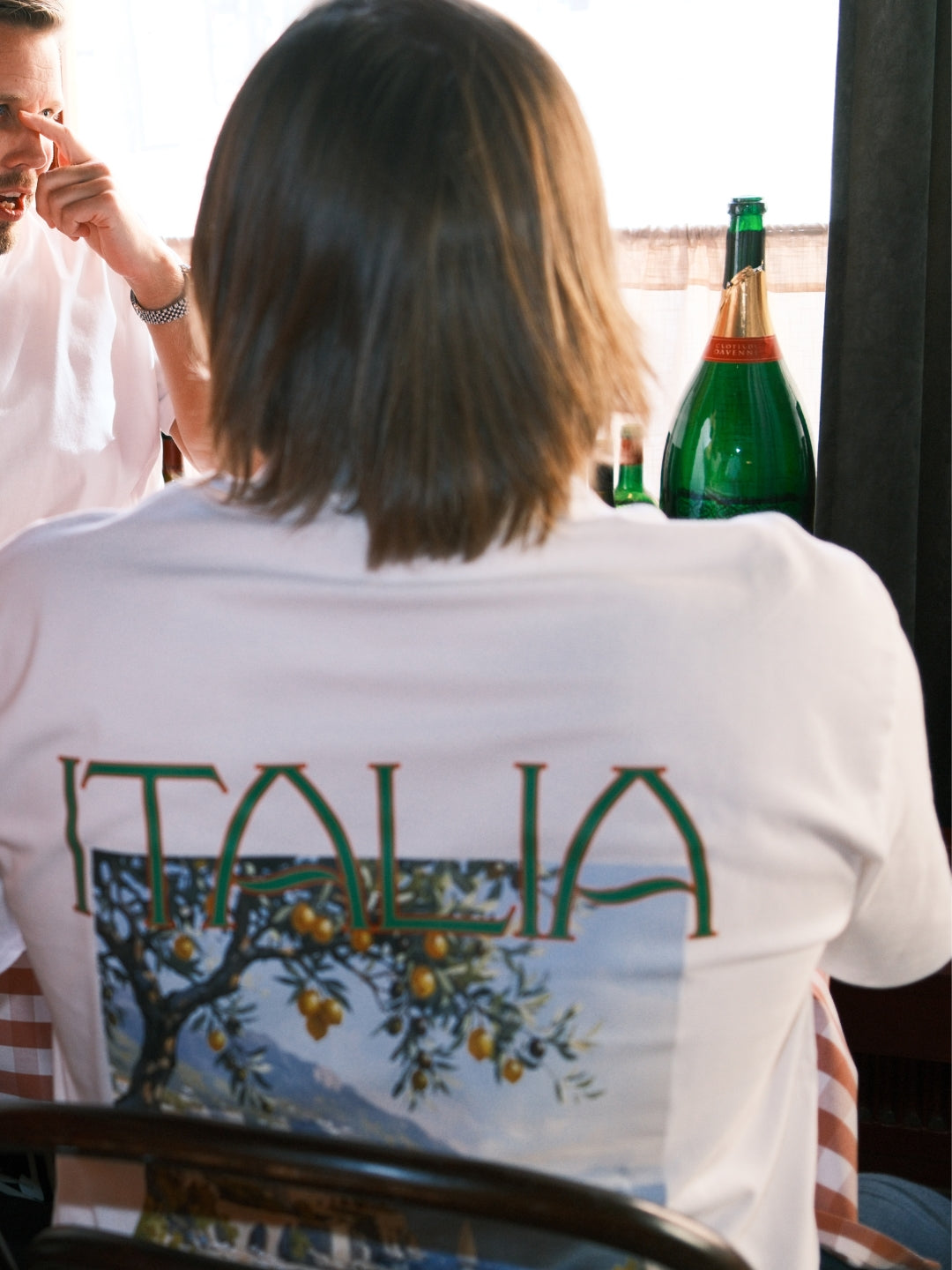 Après VIVA Italia T-shirt vert Gli Azzurri taille M