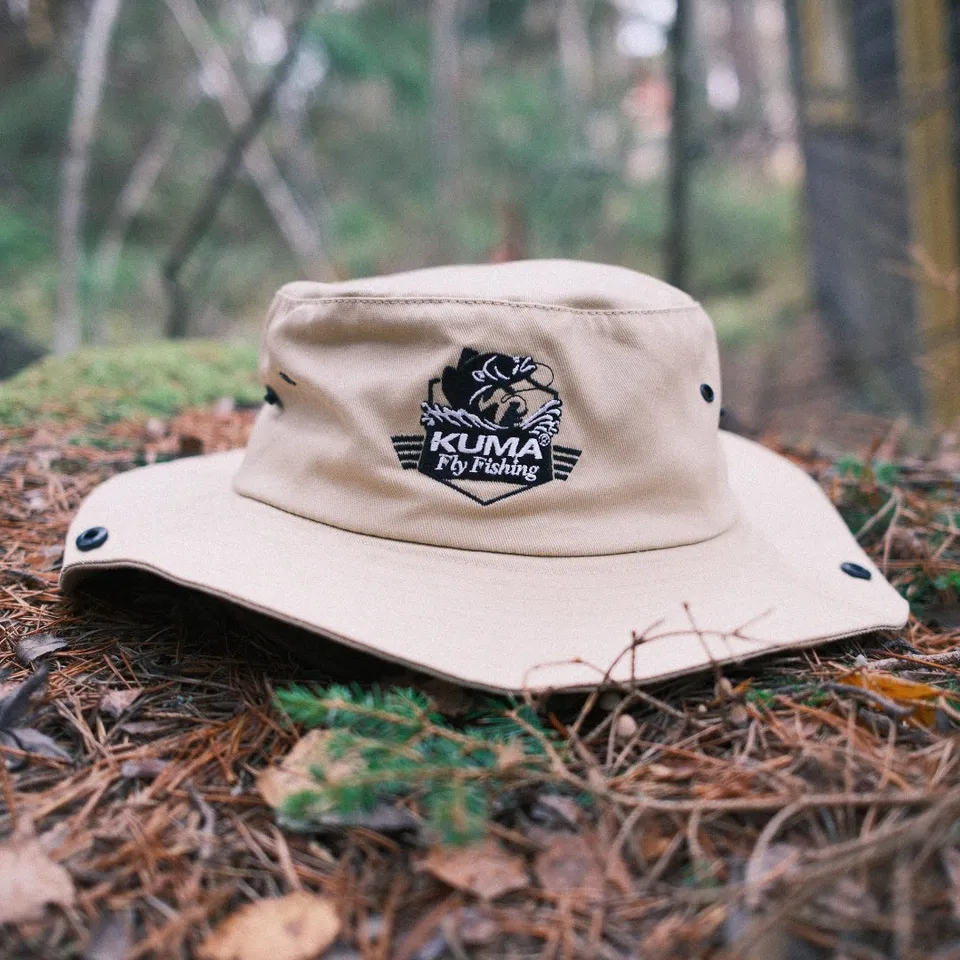 Kuma HATS Lodge Fishing Hat chapeau beige toile