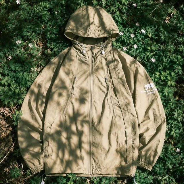 Kuma GEAR Hiking Jacket veste coupe-vent noire capuche