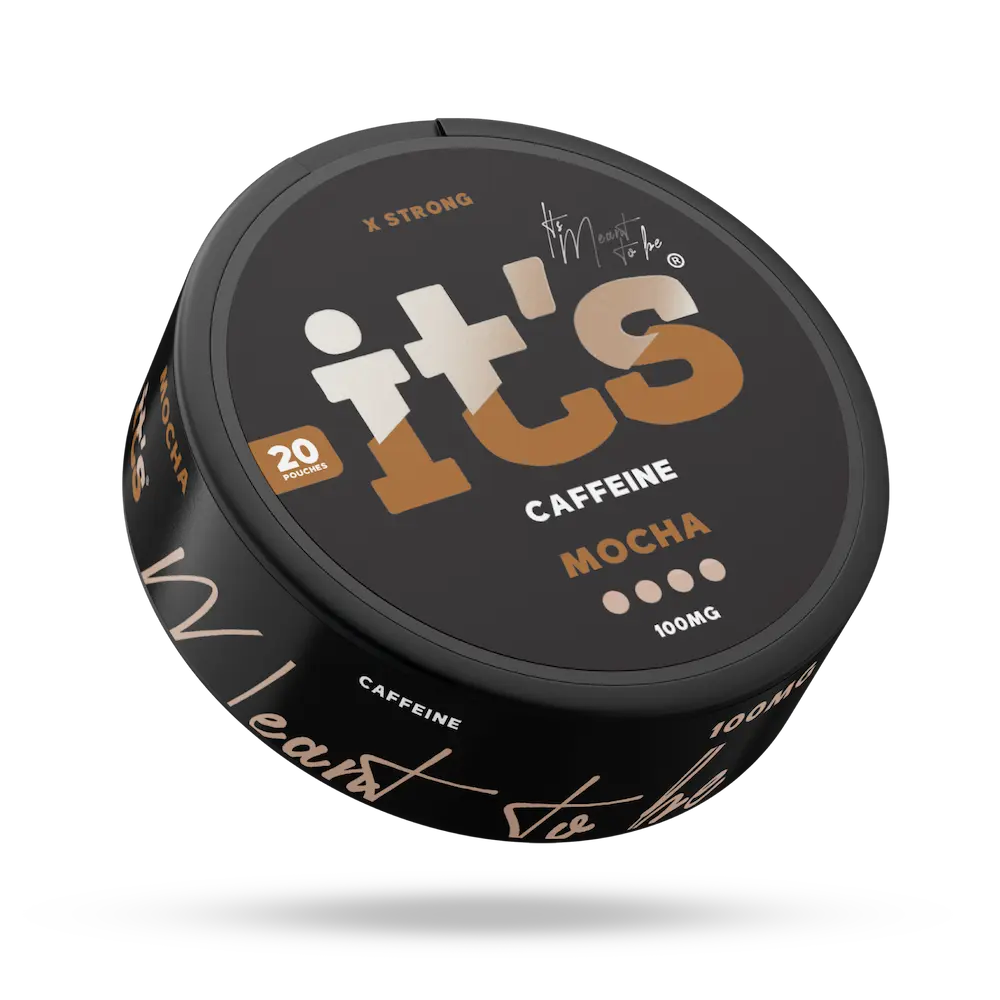 ITS Caffeine Pouches Mocha sachets caféine 50mg