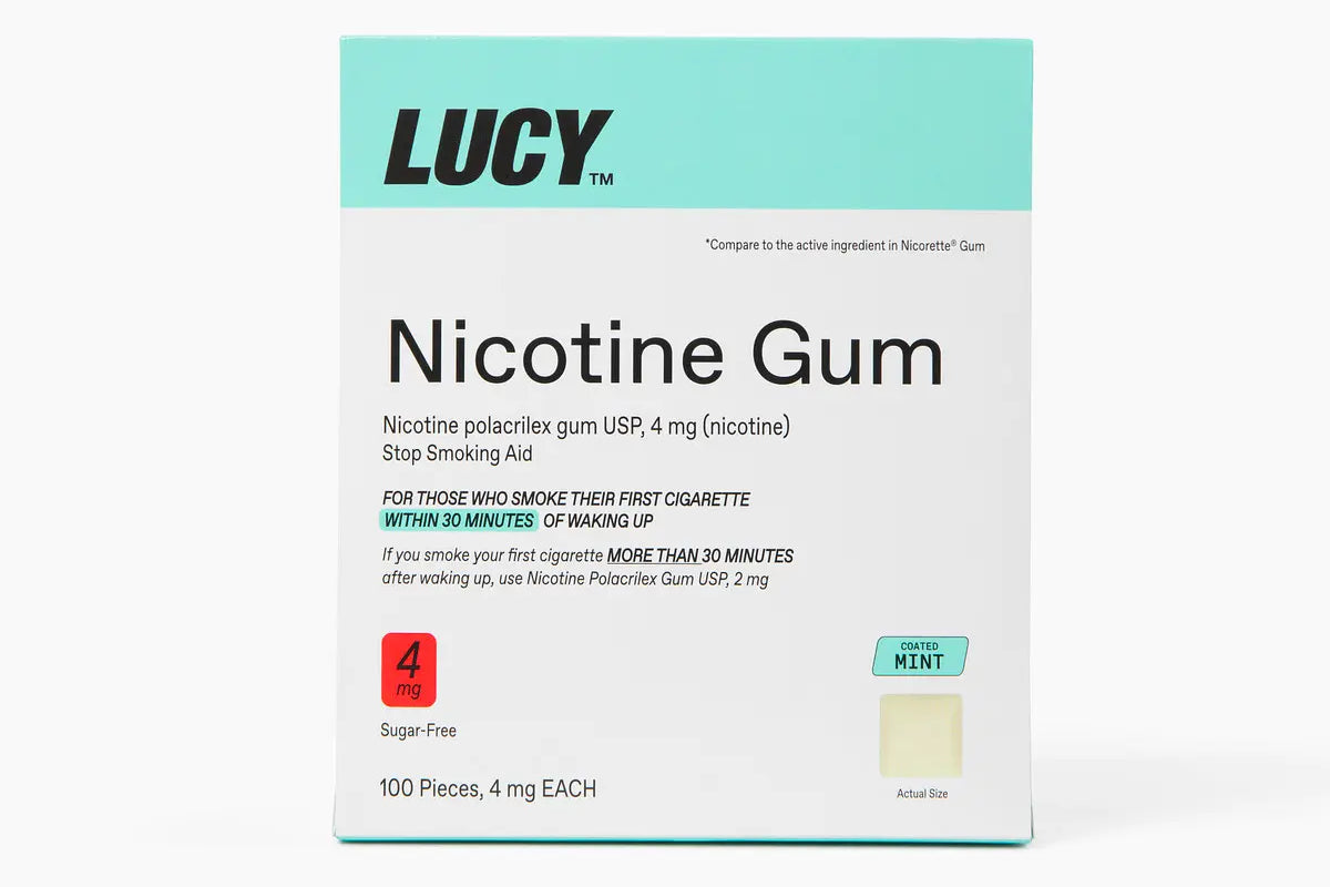Lucy Quit Gum chewing-gum menthe 2mg
