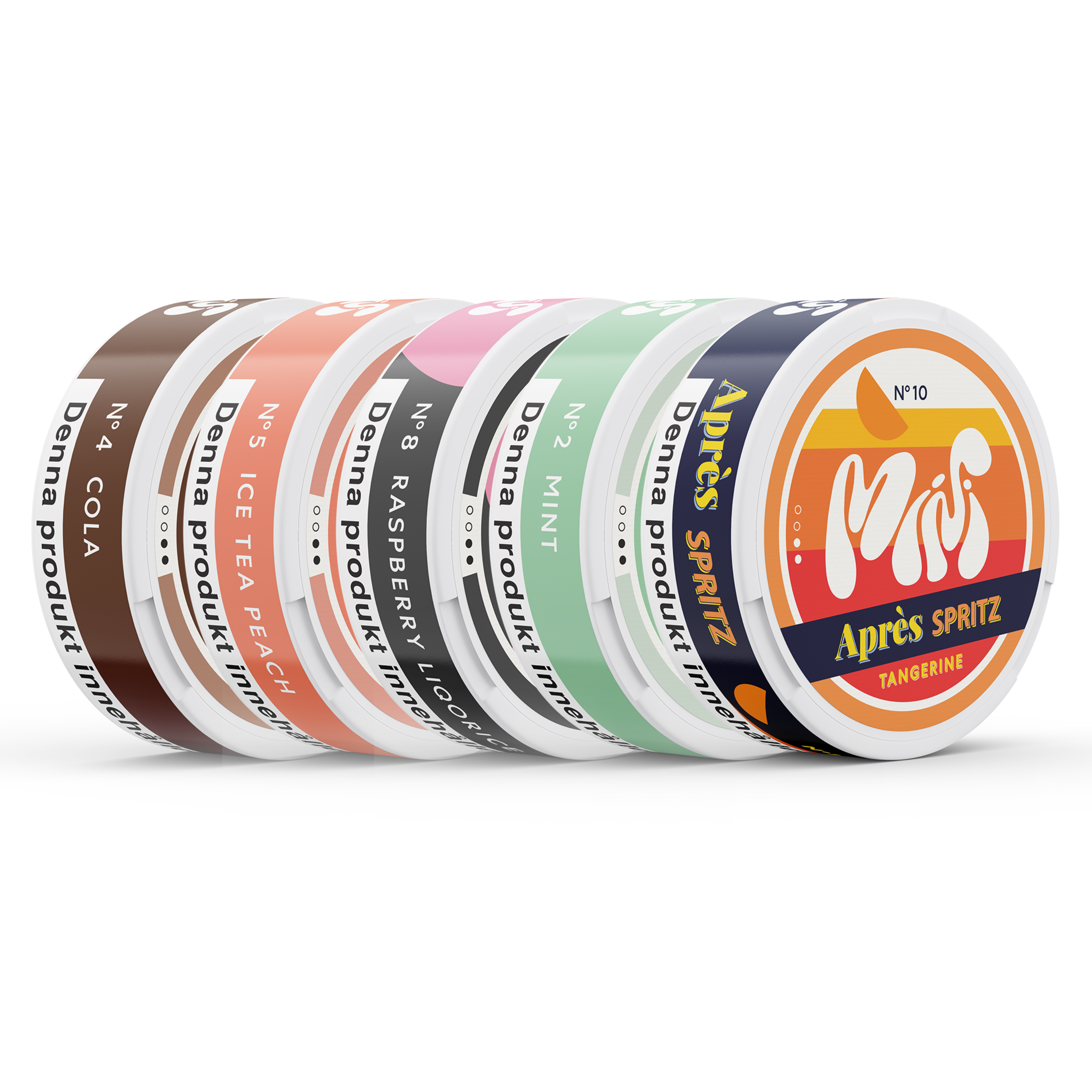 Après Mix Pack Mini sachets 10 boîtes assorties menthe cola pêche