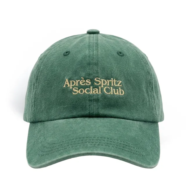 Après Spritz Cap Green casquette verte coton taille unique