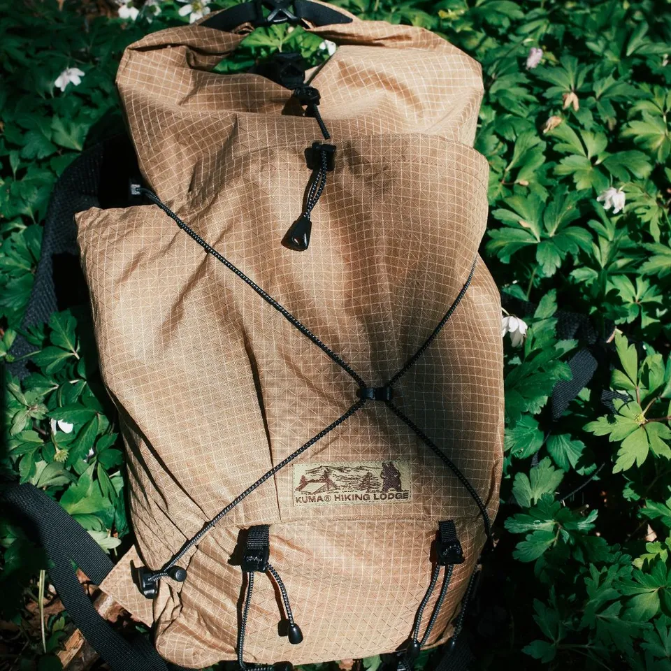 KUMA GEAR Hiking Backpack sac a dos noir roll-top