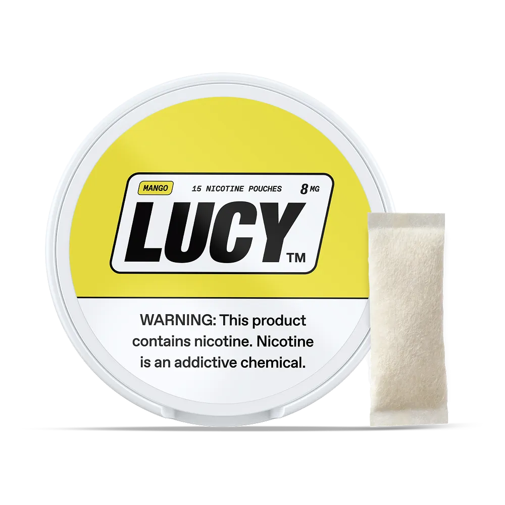 Lucy Pouches sachets nicotine 8mg menthe