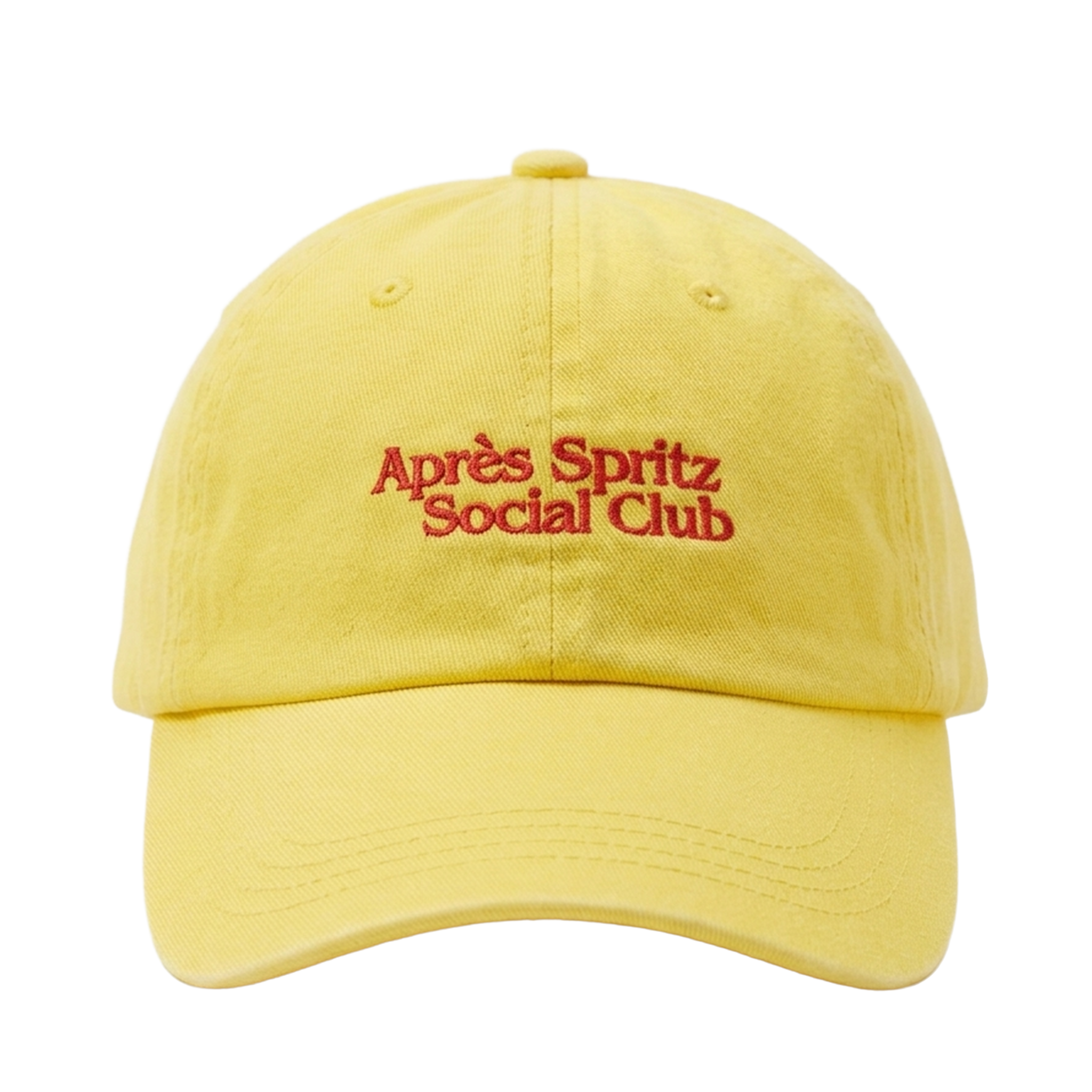 Après Spritz Cap Yellow casquette jaune coton
