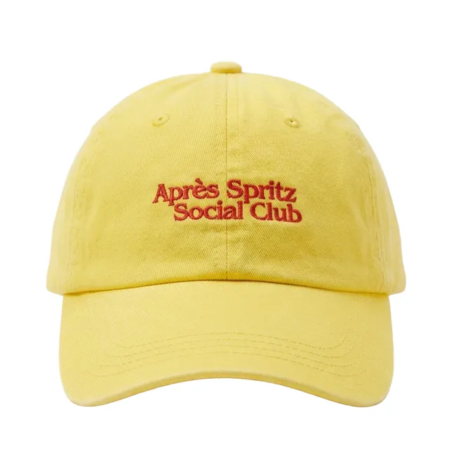 Après Spritz Cap Yellow casquette jaune coton