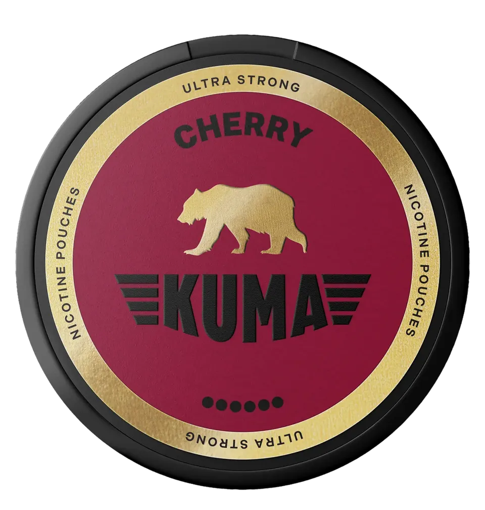 Kuma Cherry Ultra Strong pouches 1 boîte cerise