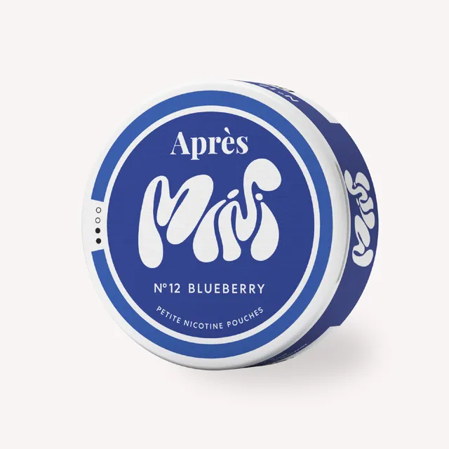 Après Blueberry Mini pouches 1 boîte 8 mg/g myrtille