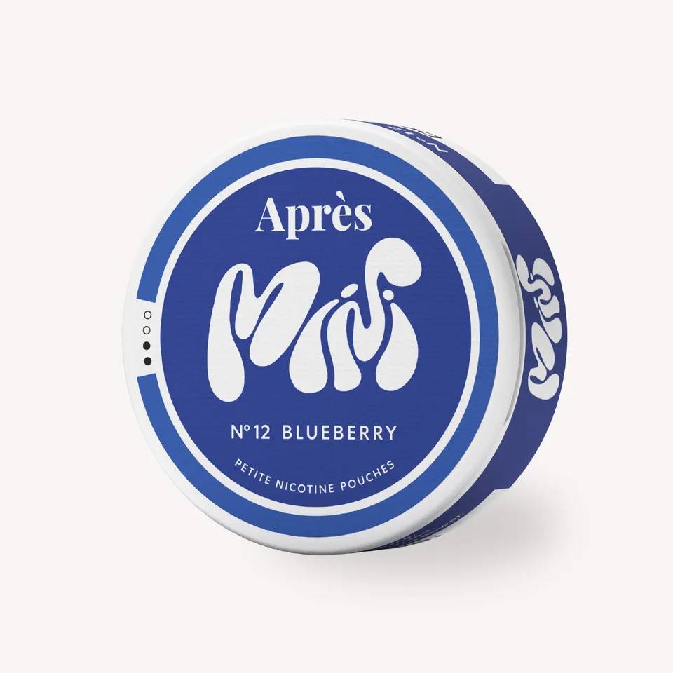 Après Blueberry Mini pouches 1 boîte 8 mg/g myrtille