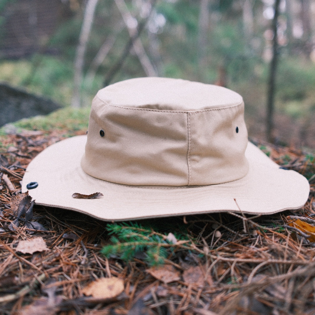 Kuma HATS Lodge Fishing Hat chapeau beige toile