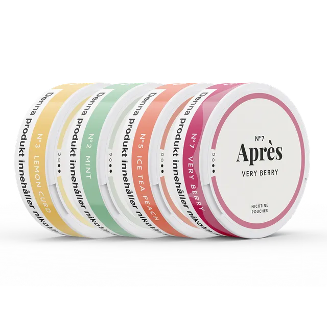 Après Mix Pack Normal pouches 20 boîtes 4 goûts