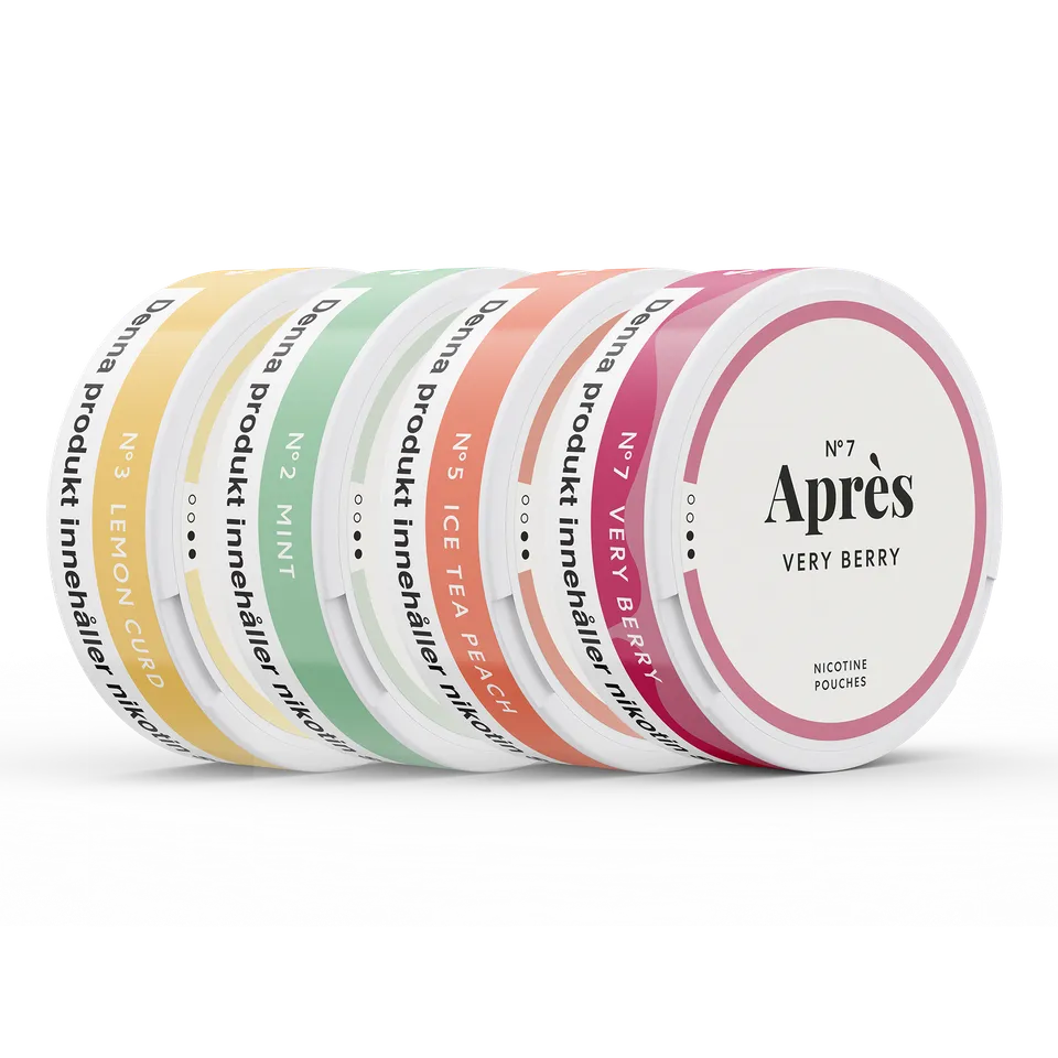 Après Mix Pack Normal pouches 20 boîtes 4 goûts