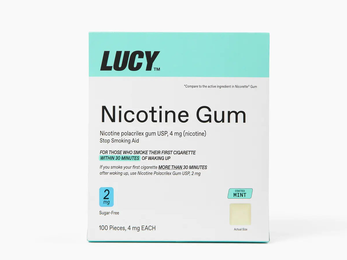 Lucy Quit Gum chewing-gum menthe 2mg