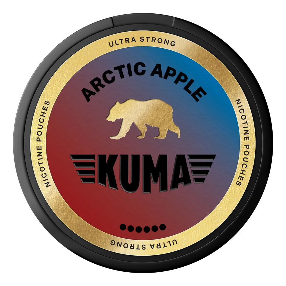 Kuma Arctic Apple Ultra Strong pouches 1 boîte 20 mg/g