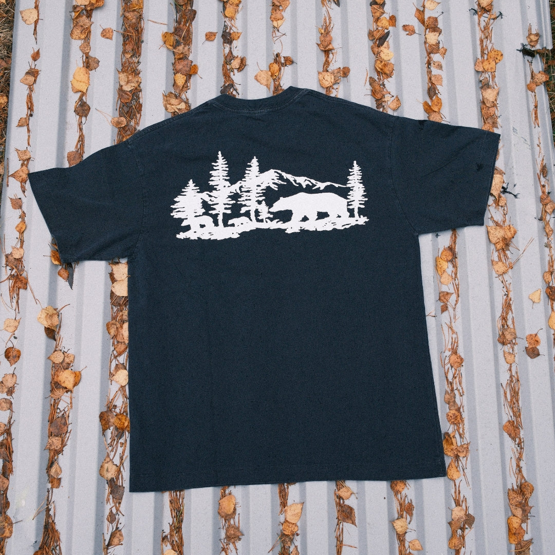 Kuma Lodge T-shirt coton noir 250 gsm taille M