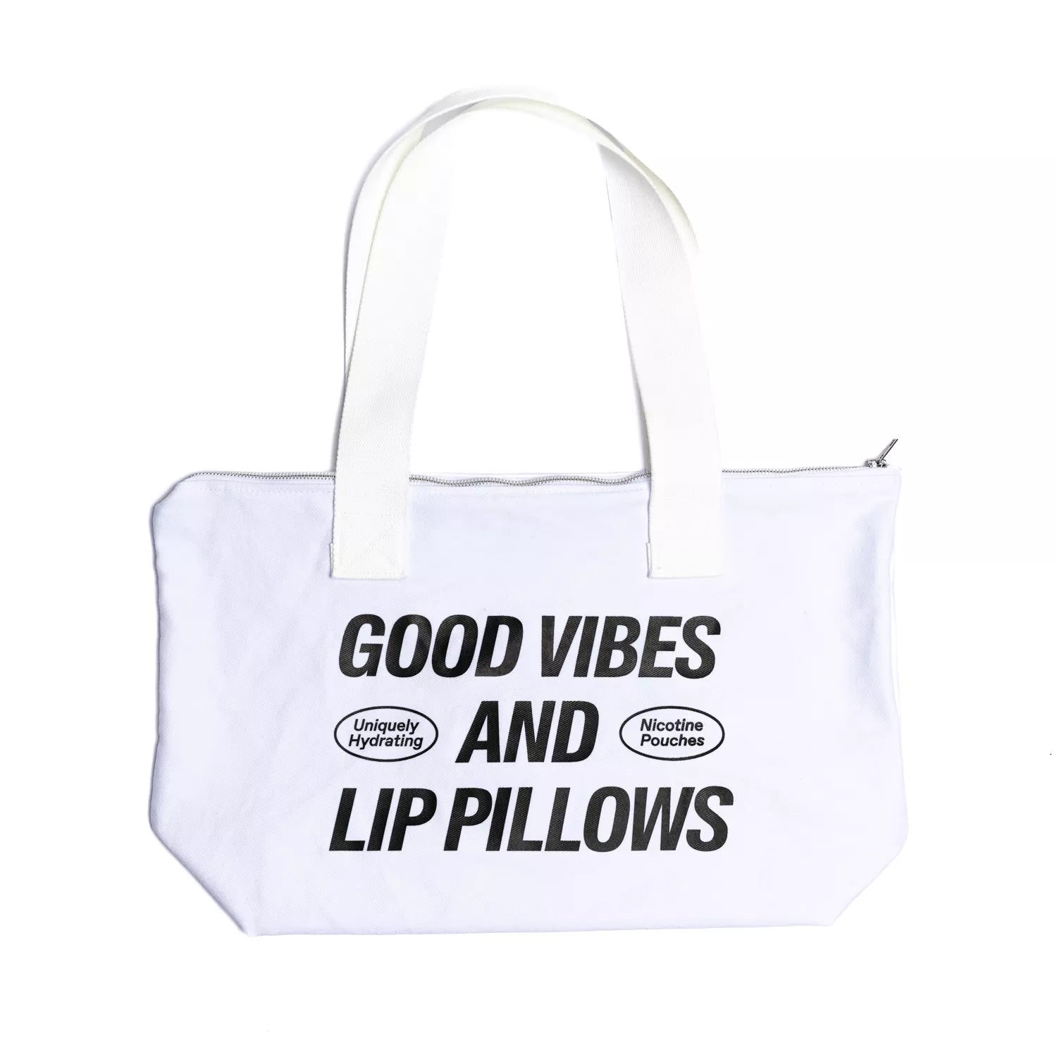 Lucy Vibes Tote sac toile noir