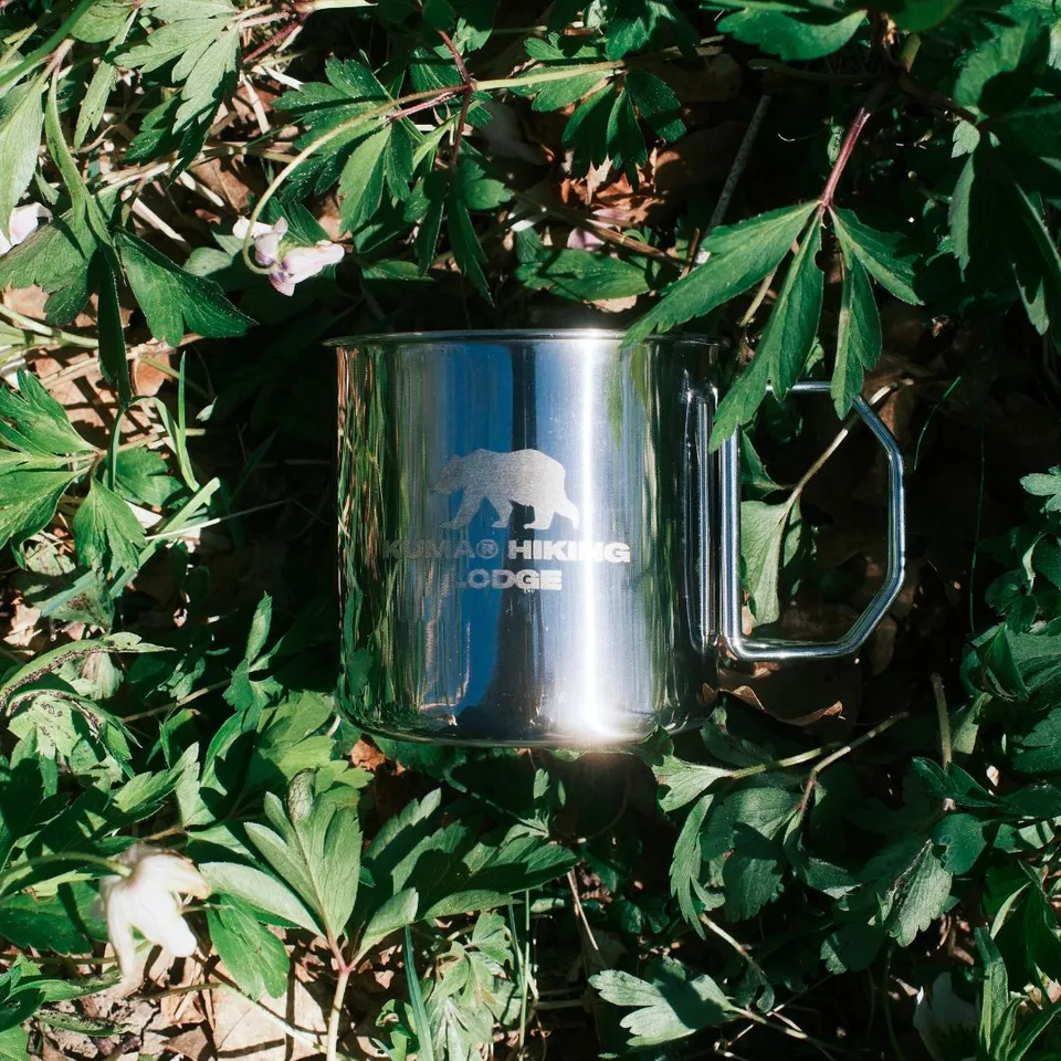 Kuma Hiking Coffee Cup inox 350 ml tasse outdoor