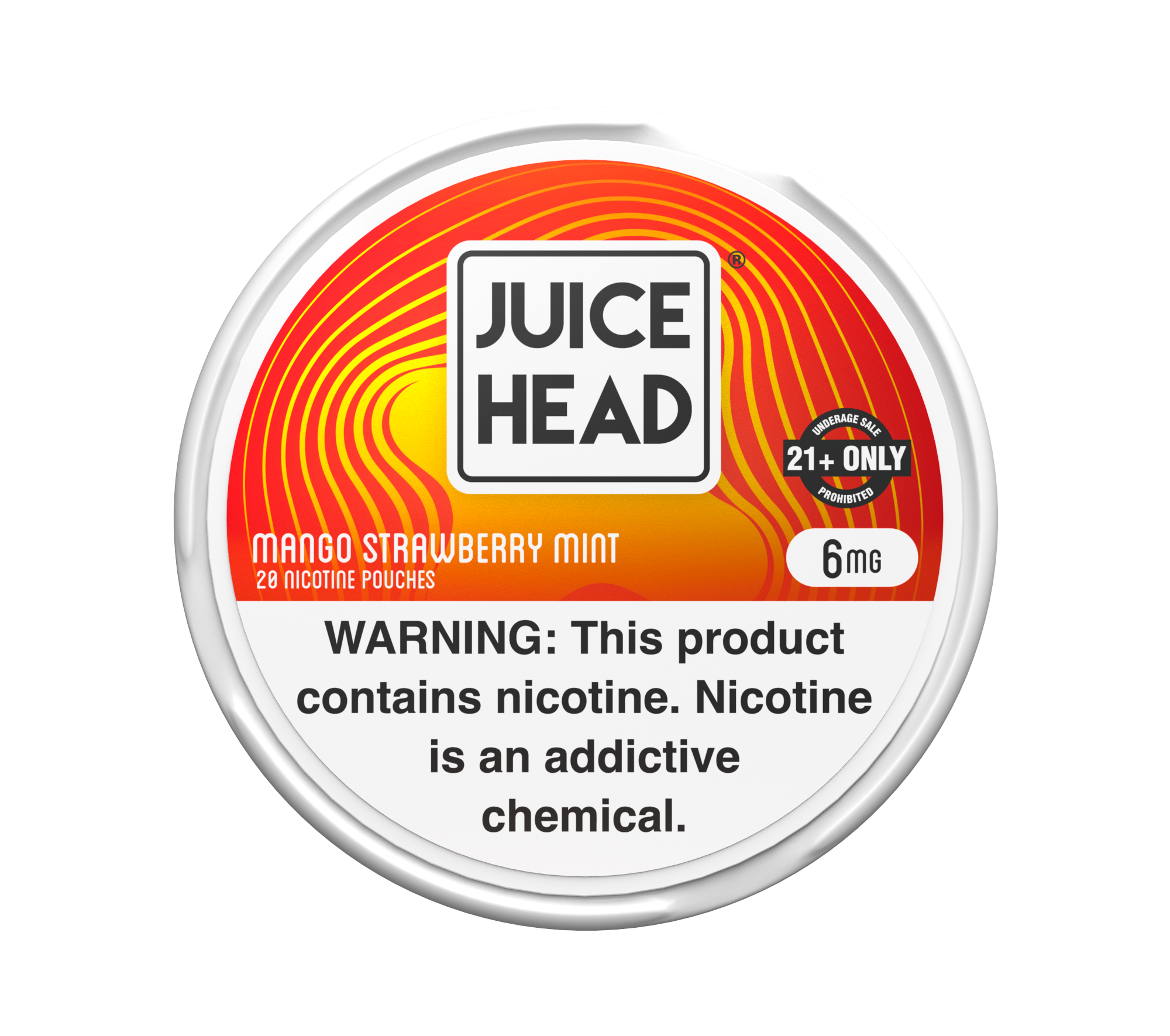 Juice Head Nicotine Pouches mangue fraise menthe 6MG