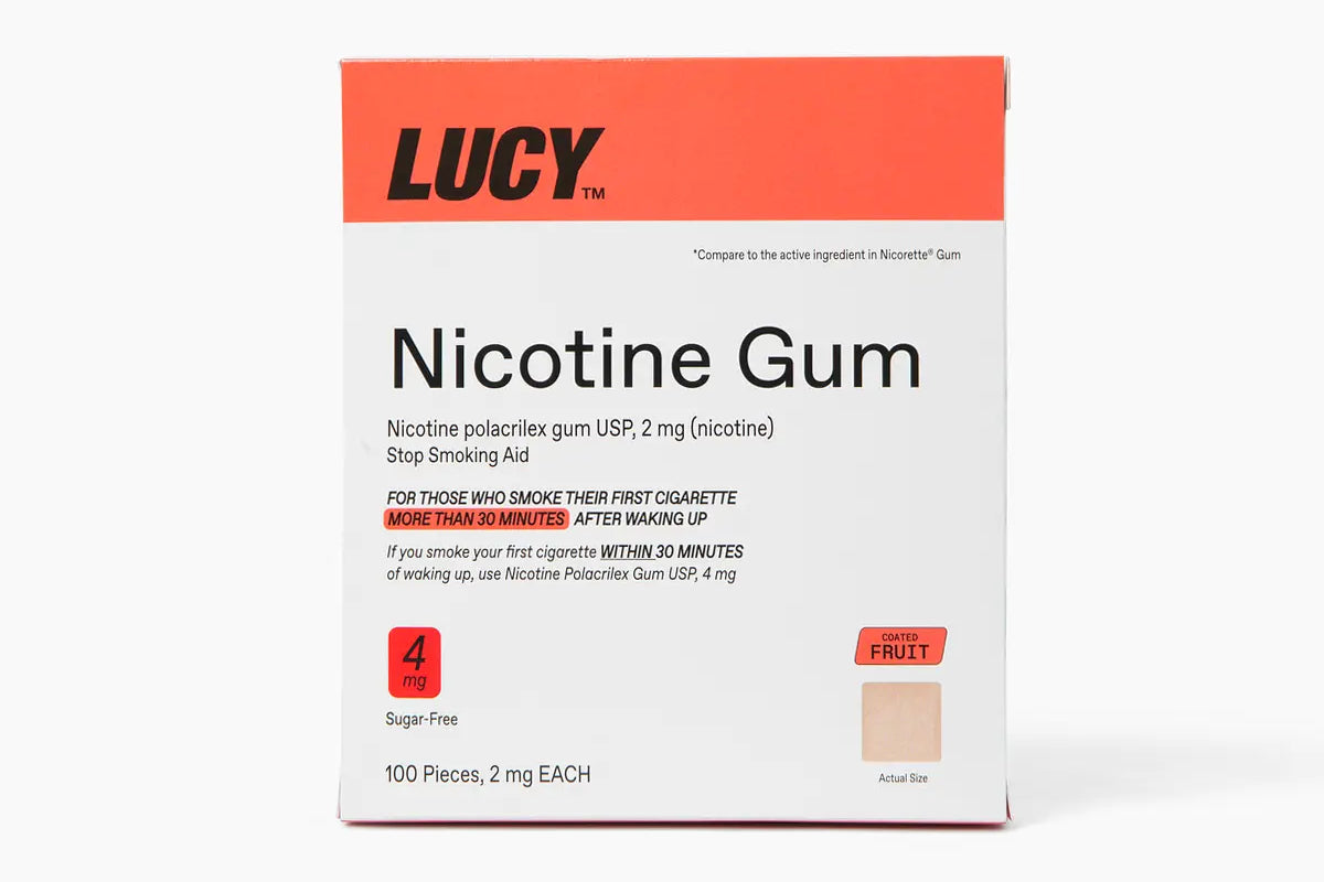 Lucy Quit Gum chewing-gum menthe 2mg