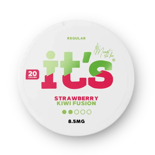 ITS Nicotine Pouches pouches nicotine Fraise Kiwi 12mg