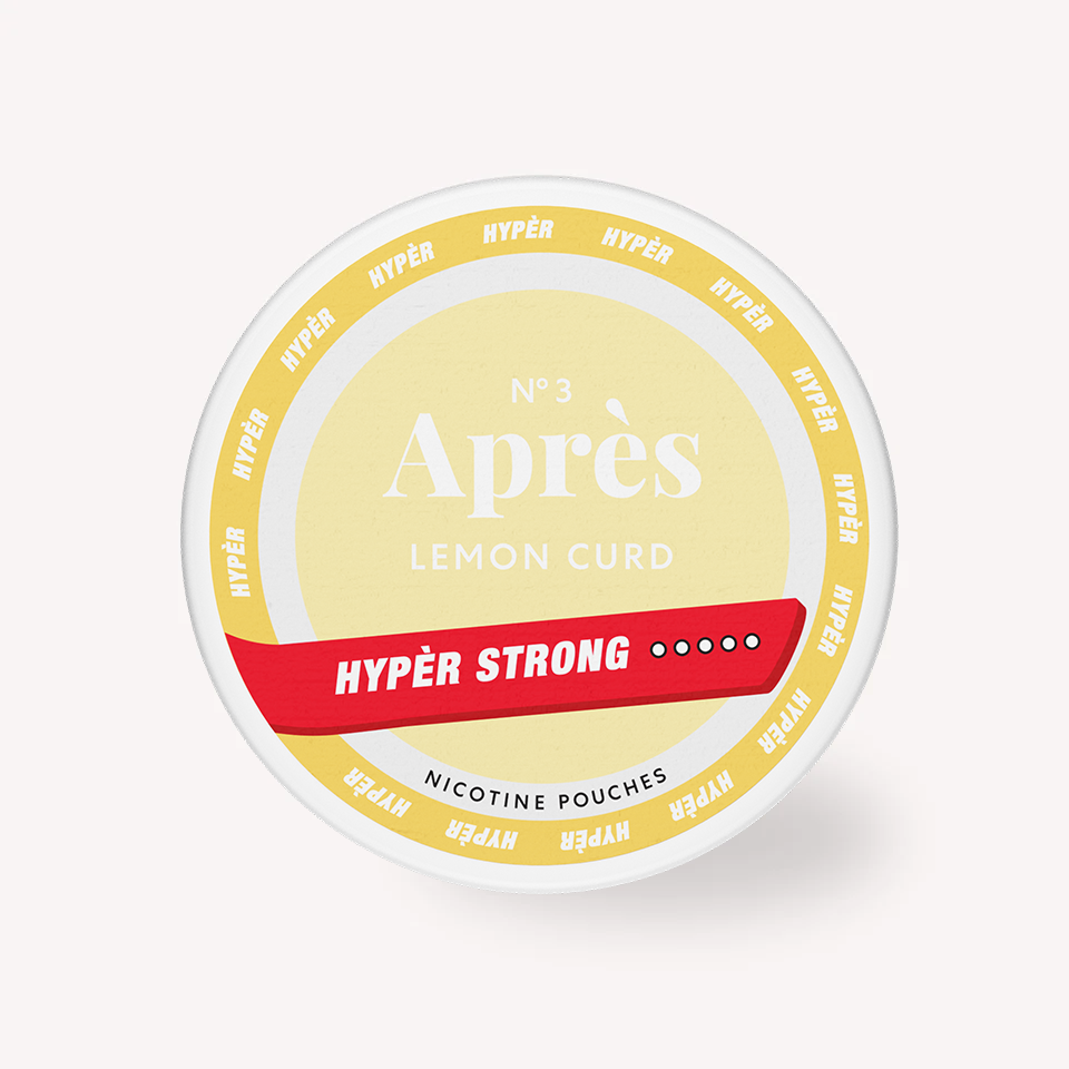 Après Hypèr Strong Lemon Curd pouches citron 20 mg boîte